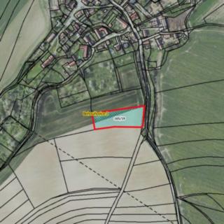 Prodej zahrady 4 357 m² Červené Pečky Bohouňovice I