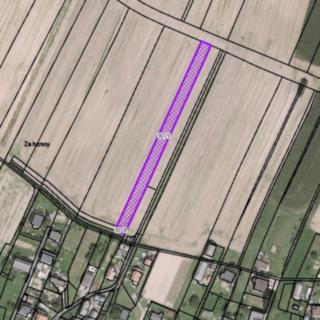 Prodej stavební parcely 1 050 m² Hať