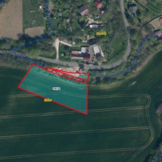 Prodej zemědělské půdy 3979 m² Snědovice