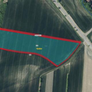 Prodej zemědělské půdy 12483 m² Vlastislav