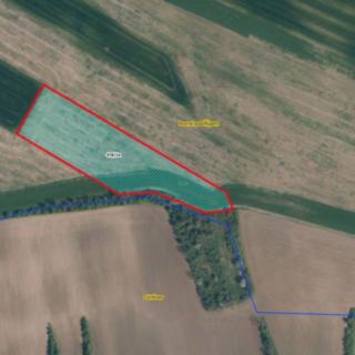 Prodej zemědělské půdy 6319 m² Krabčice