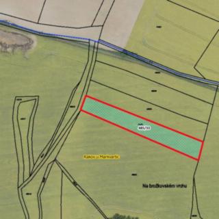 Prodej zemědělské půdy 1 389 m² Markvartice Rakov