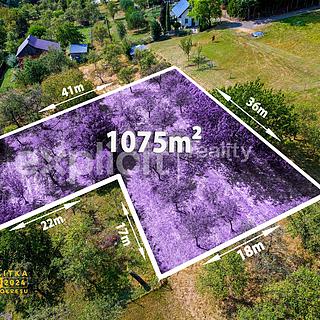 Prodej stavební parcely 1075 m² Fryšták