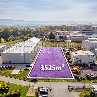 Prodej komerčního pozemku 3525 m² Nivnice