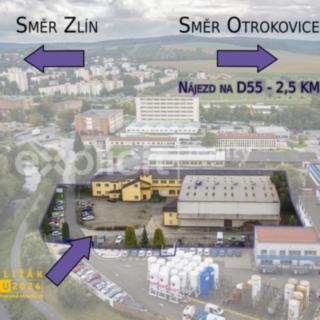 Prodej skladu 3 394 m² Zlín Malenovice, třída 3. května