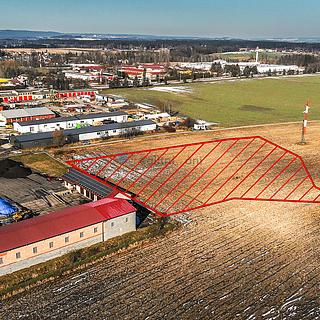 Prodej komerčního pozemku 11196 m&sup2; Jindřichův Hradec
