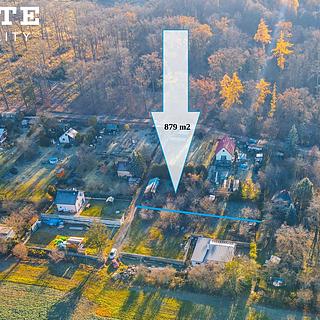 Prodej stavební parcely 879 m&sup2; Plzeň