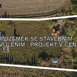 Prodej stavební parcely 1 295 m² Vykáň
