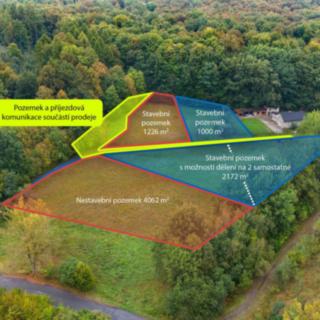 Prodej stavební parcely 5 288 m² Petřvald