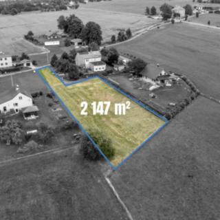 Prodej stavební parcely 2147 m² Vyšní Lhoty