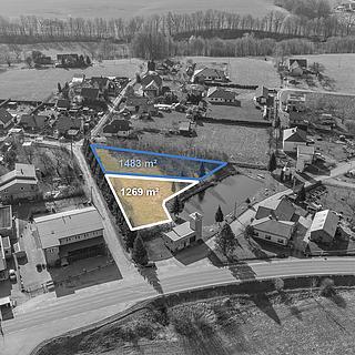 Prodej stavební parcely 1 269 m² Dolní Tošanovice