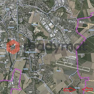 Prodej zemědělské půdy 44 465 m² Brno Dvorska