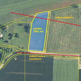 Prodej stavební parcely 3 281 m² Vlčkovice v Podkrkonoší