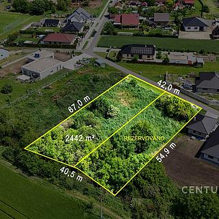 Prodej stavební parcely 1 221 m² Strachotice Micmanice