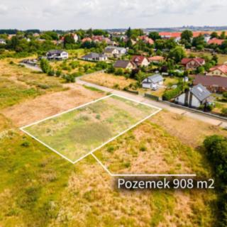 Prodej stavební parcely 908 m² Dobříč