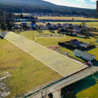 Prodej stavební parcely 2 834 m² Svojkovice