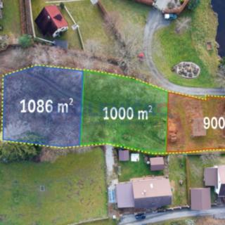 Prodej stavební parcely 900 m² Člunek