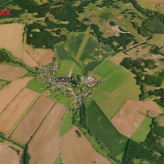 Prodej zemědělské půdy 34 659 m² Buková