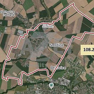 Prodej zemědělské půdy 108 222 m² Smržice, Prostějovská