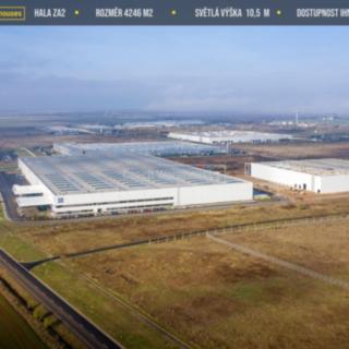 Pronájem skladu 4210 m² Žatec