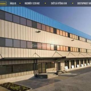 Pronájem skladu 1238 m² Chrášťany