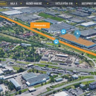 Pronájem skladu 8000 m² Plzeň