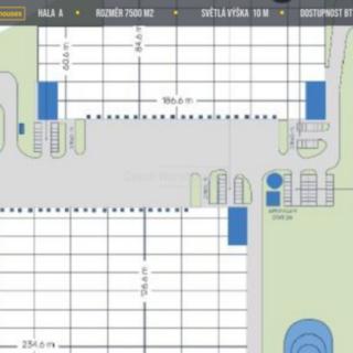 Pronájem skladu 7510 m² Velká Bíteš