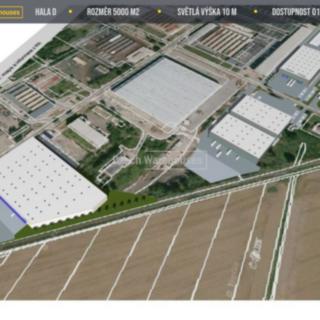 Pronájem skladu 5010 m² Hradec Králové