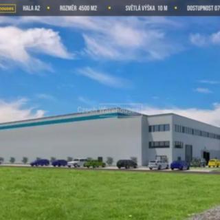 Pronájem skladu 4 500 m² Příšovice