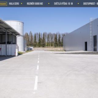 Pronájem skladu 5010 m² Cerhovice