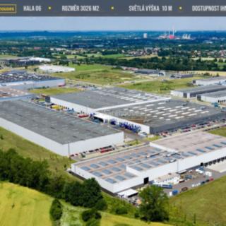 Pronájem skladu 3036 m² Ostrava
