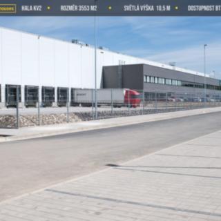 Pronájem skladu 3 553 m² Kvasiny