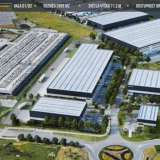 Pronájem skladu 2 899 m² Tuchoměřice