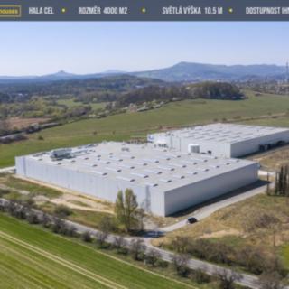 Pronájem skladu 4000 m² Česká Lípa