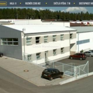 Pronájem skladu 2385 m² Pelhřimov