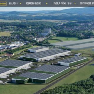 Pronájem skladu 6800 m² České Budějovice