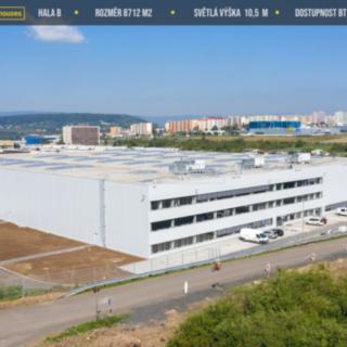 Pronájem skladu 8712 m² Most