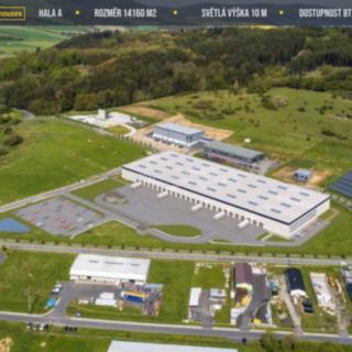 Pronájem skladu 14150 m² Podbořany
