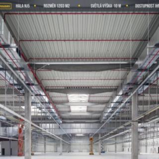 Pronájem skladu 1203 m² Nový Jičín