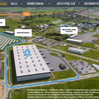 Pronájem skladu 7000 m² Podbořany