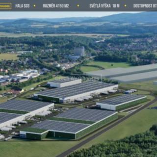 Pronájem skladu 4140 m² České Budějovice