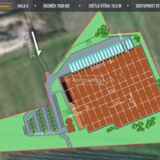 Pronájem skladu 7 010 m² Kvasiny