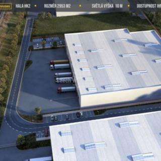 Pronájem skladu 2943 m² Hradec Králové
