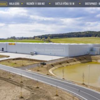 Pronájem skladu 11010 m² Cerhovice