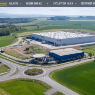 Pronájem skladu 5 466 m² Kvasiny