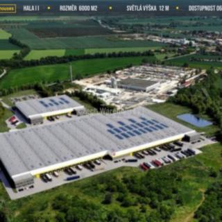 Pronájem skladu 6 000 m² Lužec nad Vltavou