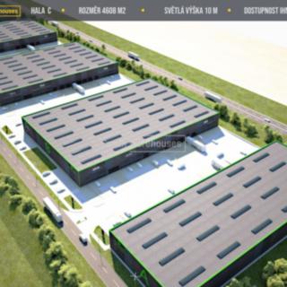 Pronájem skladu 4 608 m² Olomouc
