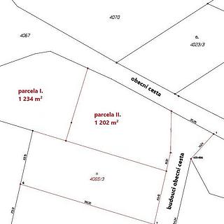 Prodej stavební parcely 1 234 m² Cehnice
