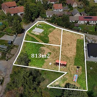 Prodej stavební parcely, 813m²