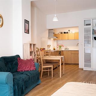 Prodej bytu 1+kk a garsoniéry 43 m² Praha Vršovice, Přípotoční